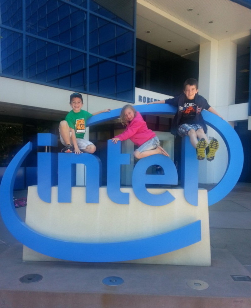Intel Sign and The Silicon Valley Story