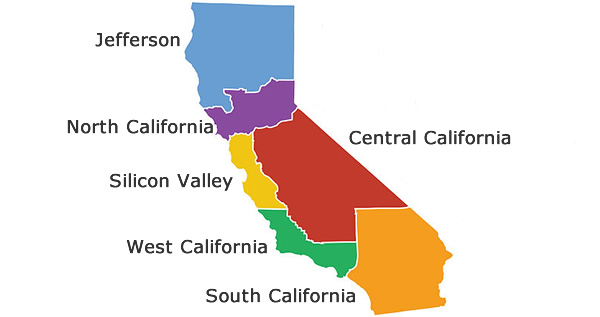 six californias